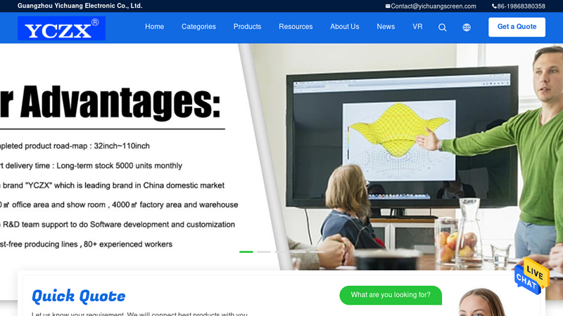 Quality Interactive Flat Panel & IR Interactive Whiteboard factory from China