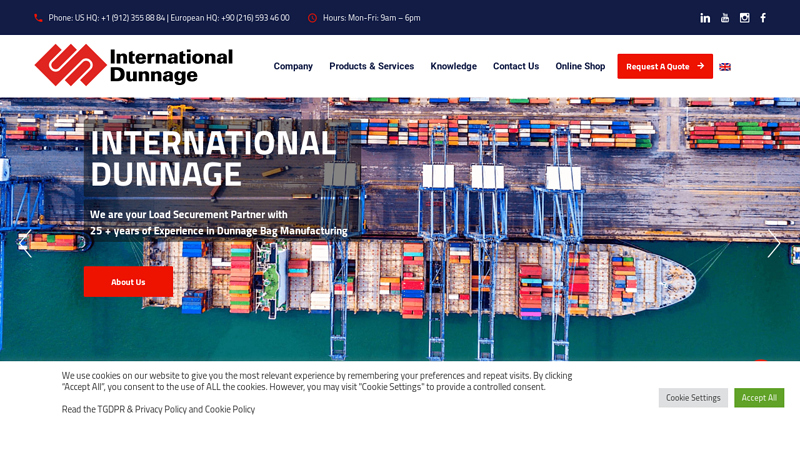 International Dunnage - Leading Dunnage Bag Supplier