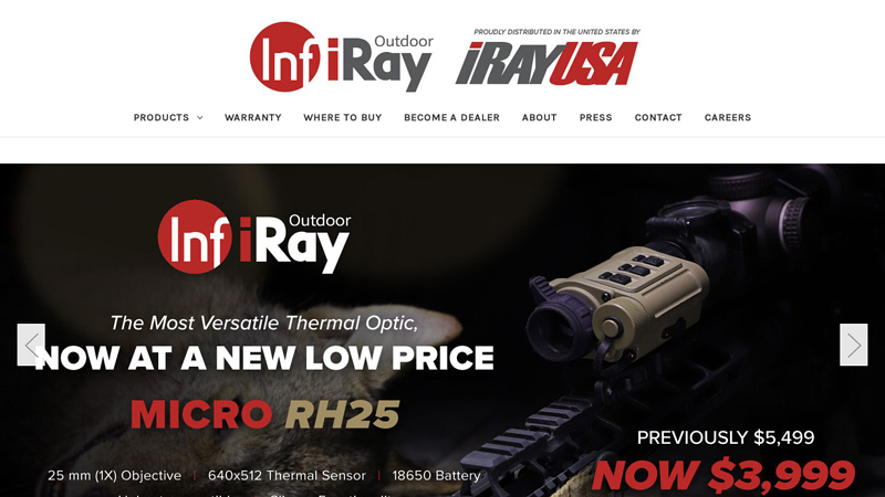 iRayUSA Manufacturer and Distributor of InfiRay Outdoor and iRayUSA