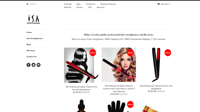 Best Flat Irons 2024 | ISA Professional