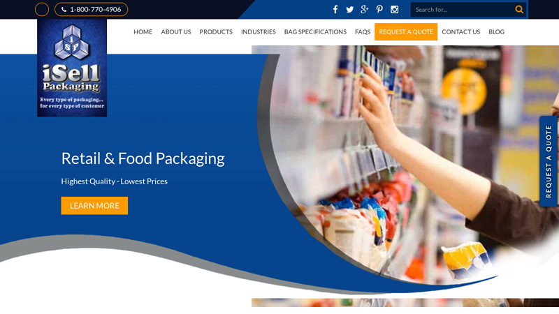 Plastic Shopping Bags Wholesale USA | Retail Shopping Bags