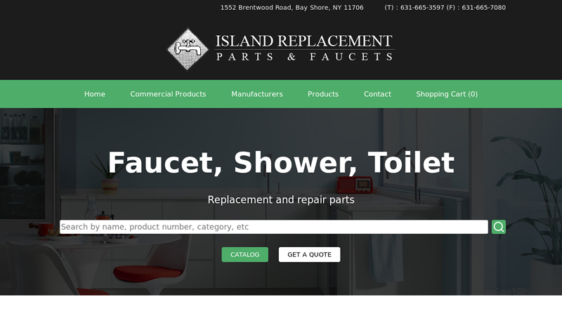 Island Replacement Parts