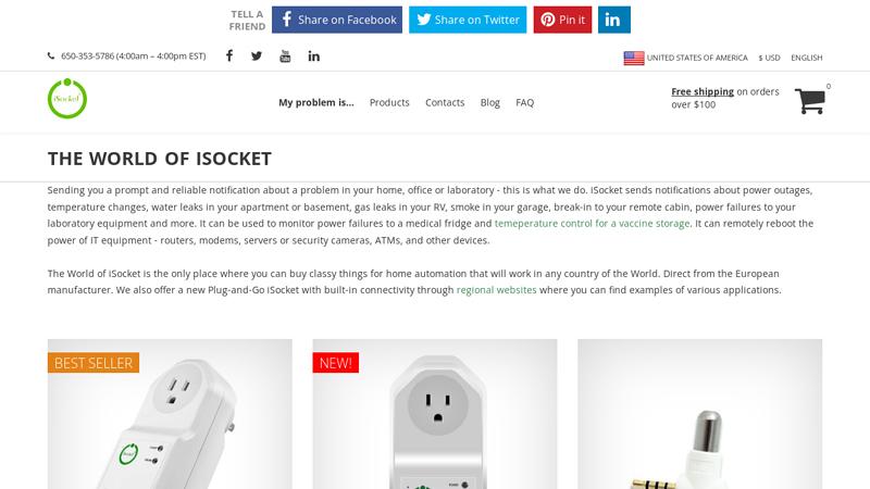 The World of iSocket - #1 place to buy IoT devices for your home