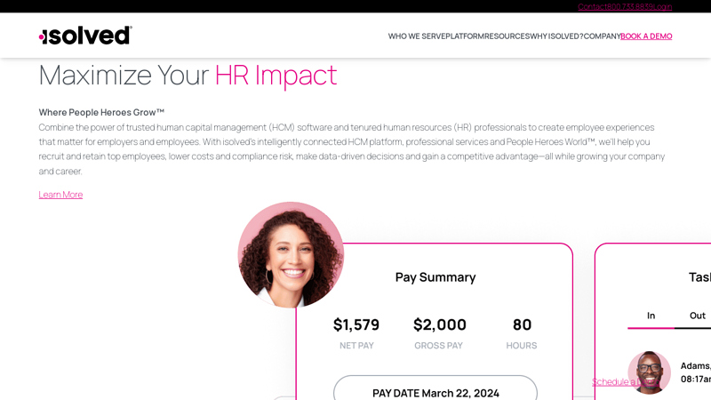 isolved HCM | Online HR Payroll Software & Solutions