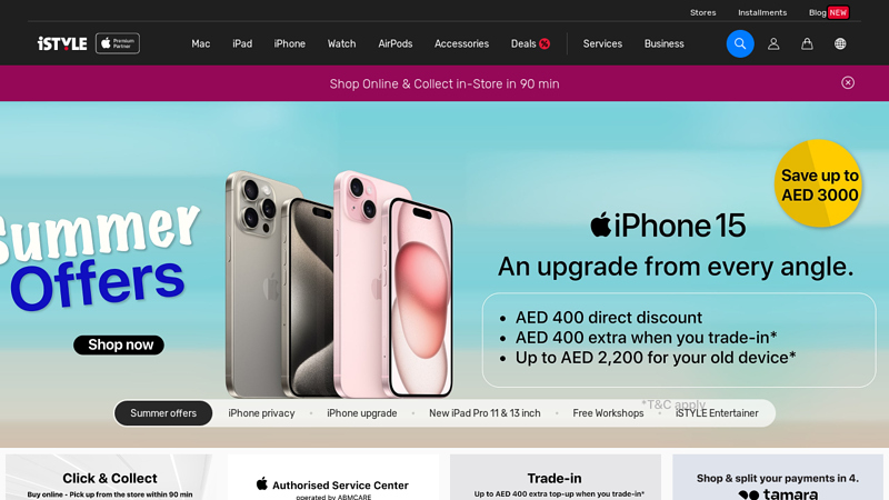 iSTYLE Apple stores in UAE | Official Premium Partner in Dubai, Abu Dhabi, Sharjah & RAK - iSTYLE Apple UAE