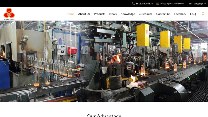 China Rum Bottle Manufacturers, Vodka Bottle Suppliers, Whiskey Bottle Factory | JINGBO