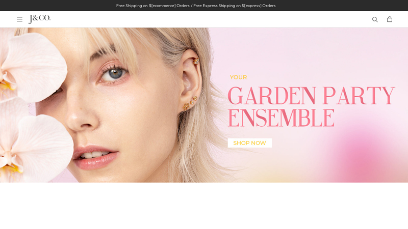 J&Co Jewellery | Where Timeless Luxury Jewelry Meets Everyday Wear C J&CO Jewellery