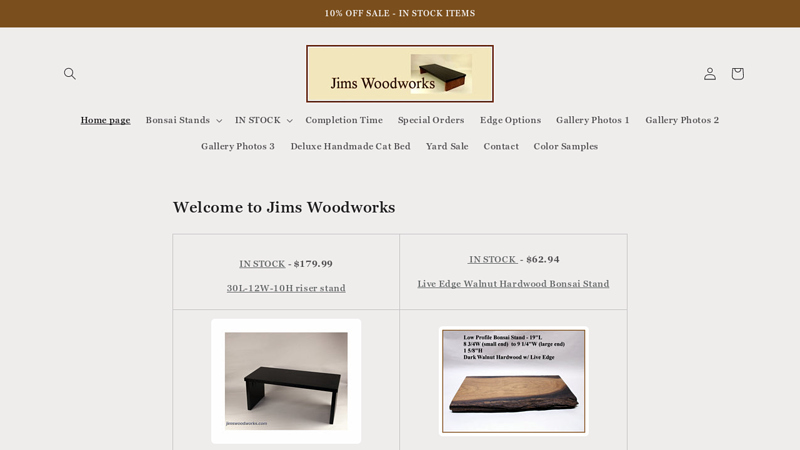 Standard TV Risers TV Stands Desk Risers Monitor Stands C Jims Woodworks
