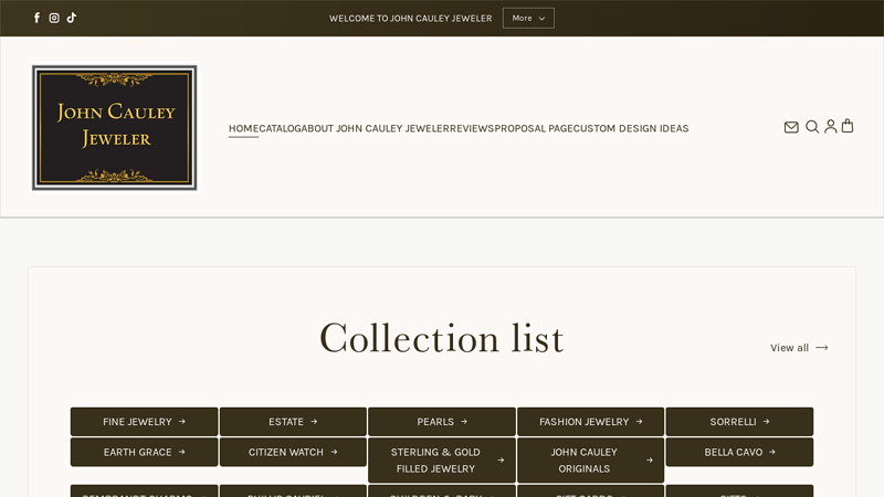 John Cauley Jeweler