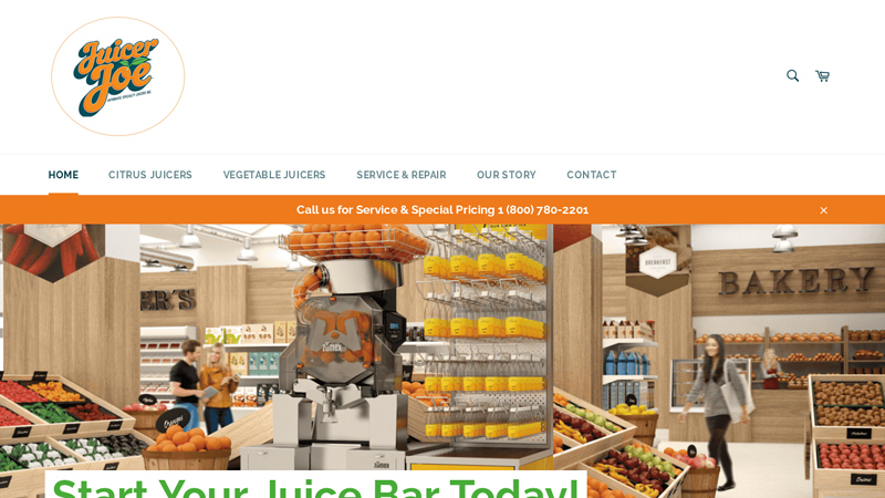 Commercial Juicer Distributor Specialists - Juice Joe C Juicer Joe