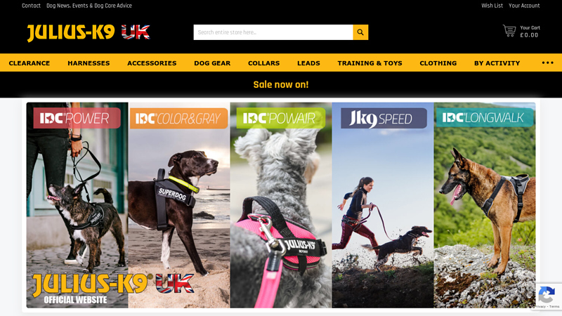 High Quality Dog Harnesses, Collars & Gear | Julius K9 UK