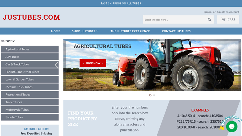 ATV Tubes for Sale | Lawn Tire Tubes | Justubes