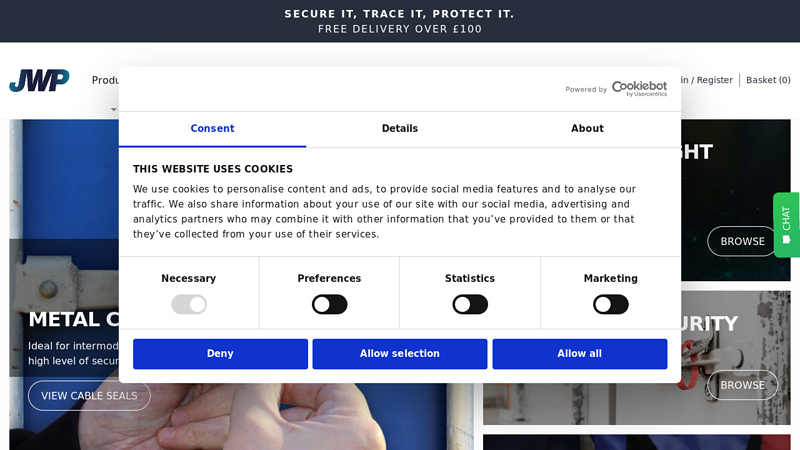 Tamper Evident Security Seals | JW Products