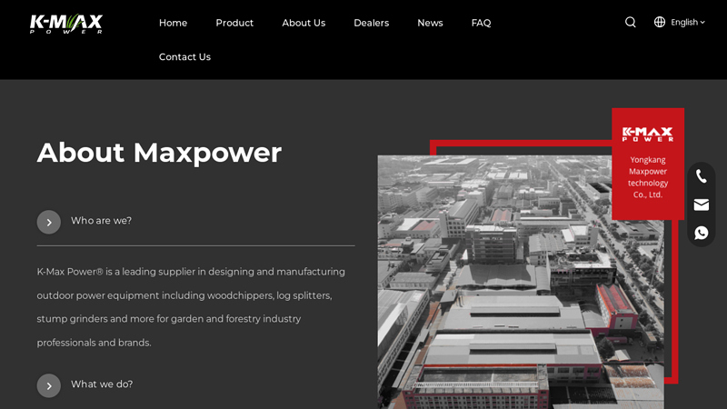 Wood Chipper,Log Splitter Manufacturer - K-Max Power