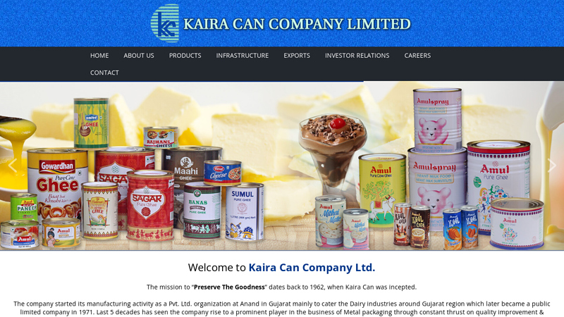 Metal Tin Plate Containers, Manufacturers, Exporters, India, Kaira Can