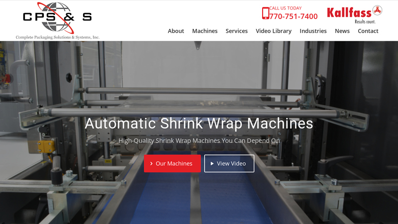 Automatic Shrink Wrap Machines | Shrink Wrap Packaging Machinery