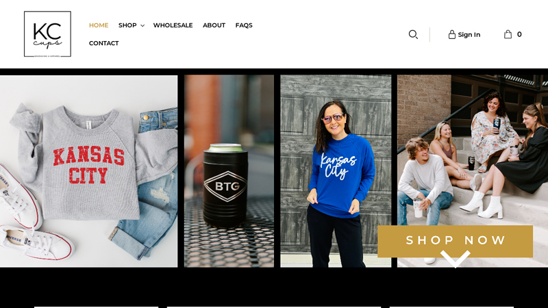 Kansas City Apparel and Engraved Gifts - KC Cups