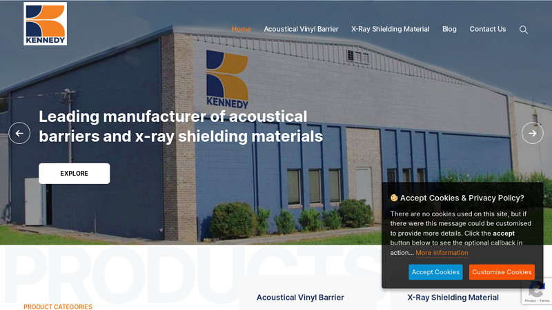 Vinyl Barrier, Noise Control Barrier Manufacturer, Radiation Protection Manufacturer