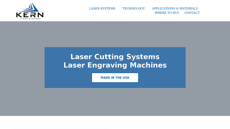 Large Format Laser Cutting Systems and Laser Engravers