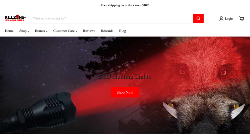 LED Hunting Lights | Night Hunting Lights | Killzone  Killzone Flashlights