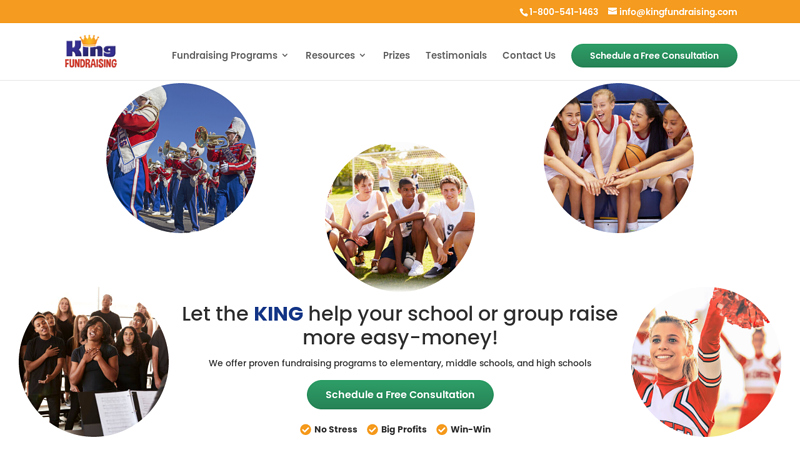 School fundraisers | King Fundraising Company