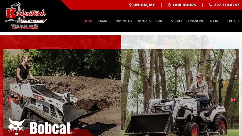 Kirkpatrick Sales and Rentals: Power Equipment in Washington, Maine