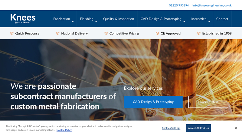 Knees Engineering | Sheet Metal Fabrication