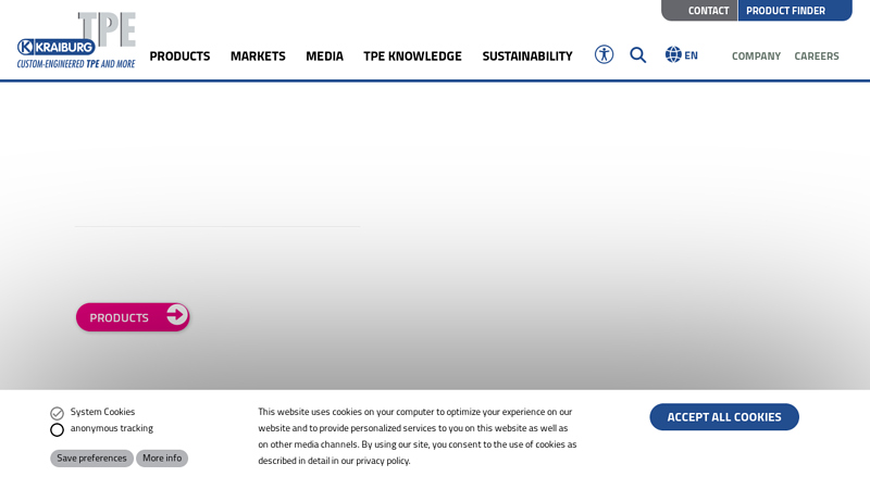 Global thermoplastic elastomer compounder | KRAIBURG TPE