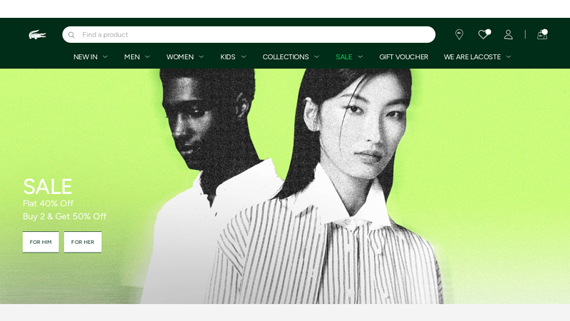Polos, Clothing & Apparel Online | LACOSTE