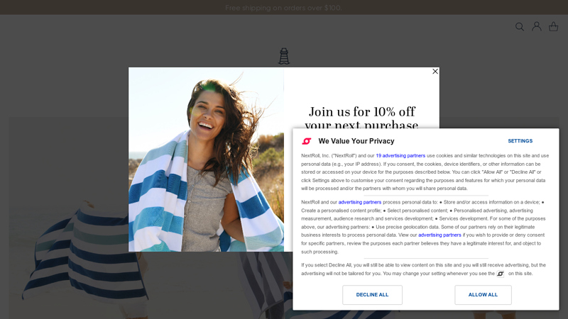 Luxury Beach Towels | Bath Towels | Beach Blankets C Laguna Beach Textile Company