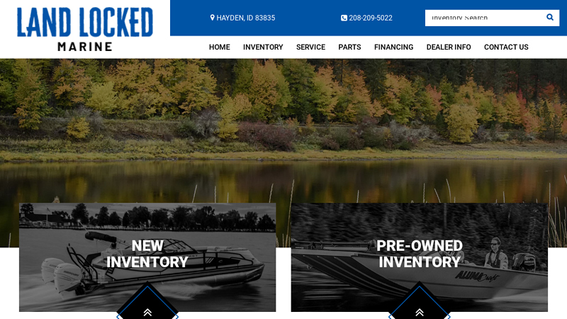 Power Boat Dealer in Hayden, Idaho | Landlocked Marine | Pontoons, Motors & More