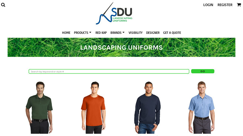 Landscaping Uniforms, Lawn Care Workwear, Red Kap Uniforms, High Quality Custom Embroidery and Screen Printing Services from LandscapingUniforms.com LandscapingUniforms
