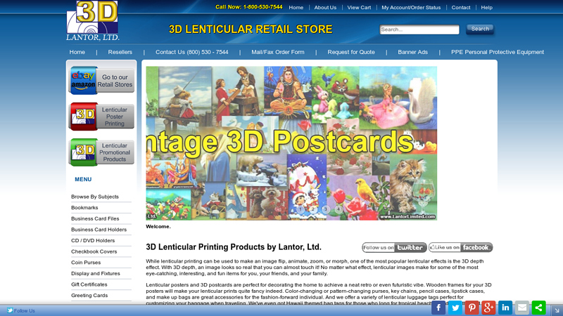 Lantor, Ltd. 3D Lenticular Products