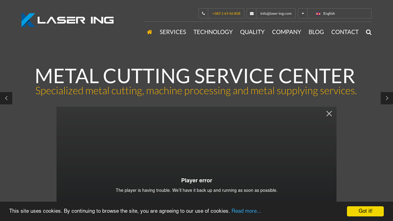 Service Metal Cutting Center - Laser Ing