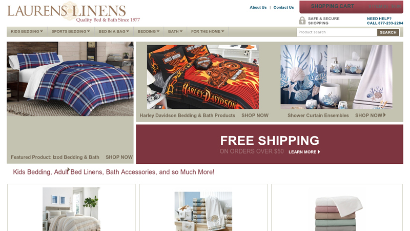 Laurens Linens - Quality Bedding for Kids & Adults