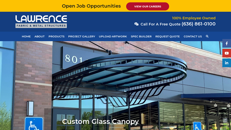 Metal Awnings & Canopies Company | Fabric Banners, Tension Structures & Architectural Manufacturer