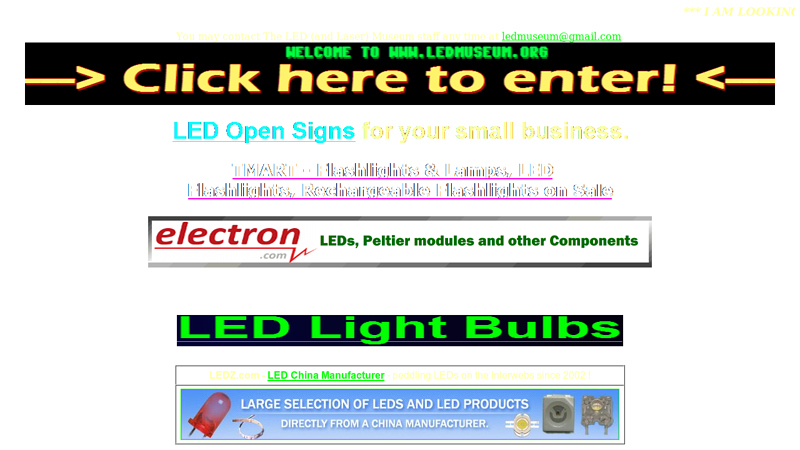 LEDs - Gallium Indium Nitride UV, violet, purple, blue, aqua, turquoise, green, white. Also Gallium Arsenide and others. New LED MUSEUM! GaN, InGaN, SiC, GaAs, GaP, GaAlP, ZnSe, flashlight, flashlights.