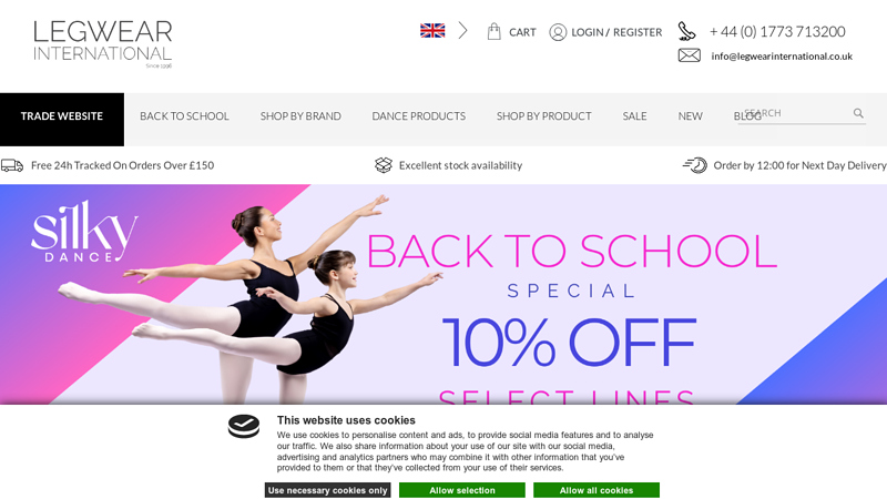 Quality Hosiery Wholesale | Tights Manufacture UK Legwear International