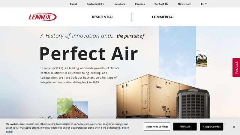 Air Conditioning and Heating Solutions | Lennox