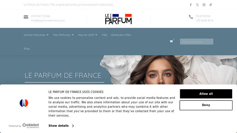 Homepage | Le Parfum de France