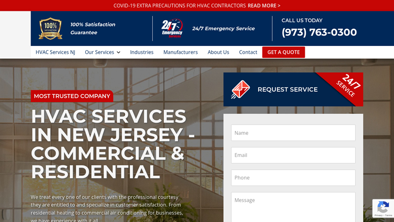 HVAC Contractor New Jersey: Repair, Installation, Full Service at Company in Maplewood, NJ Near me