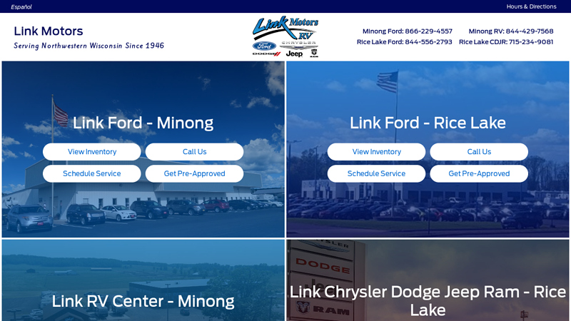 Ford Dealership in Minong & Rice Lake & Rice Lake WI | Used Cars Link Motors