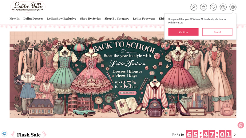 Lolita Dress, Lolita Fashion Clothing, Lolita Clothes Online! - Lolitashow.com