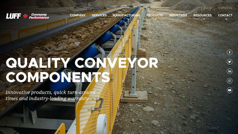 Conveyor Component Manufacturer | Conveyor Belt Systems