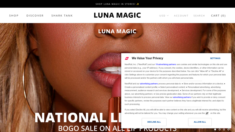 Shop Beauty & Makeup For All | Luna Magic Beauty C LUNA MAGIC BEAUTY