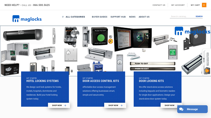 maglocks secure locking equipment