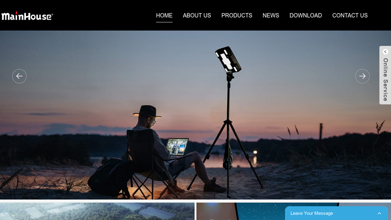 Solar Light, Portable Led Light, camping lantern - Mainhouse