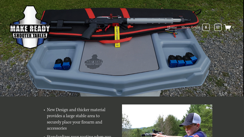 Make Ready Shooter Tables