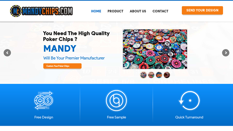 Poker Chips Manufacturer and Supplier in China -MandyChips
