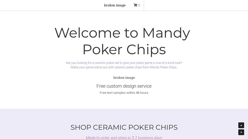 Mandy Poker Chips